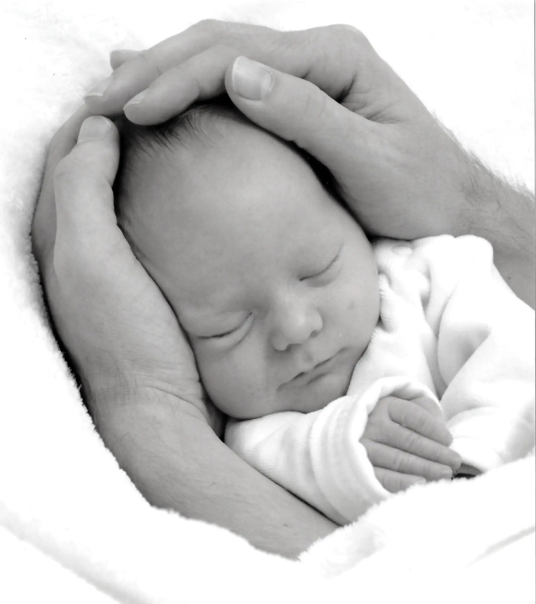 Baby in Händen