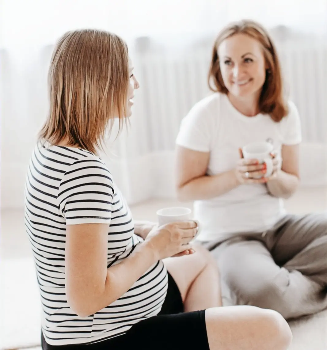 Frauen beim Gespräch